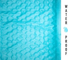 PASTEL BLUE COLOR POLY BUBBLE MAILERS SHIPPING PADDED BAGS MAILING ENVELOPES