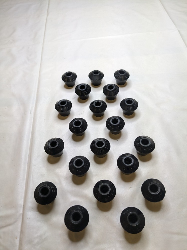 DE-STA-CO 0.79″ Max Diam 1/4-2 Thread Screw On Replacement Cap 20pc 215219