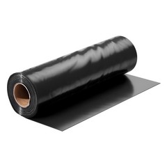 10Mil Plastic Sheeting Roll 20 x 100 FT Heavy Duty Polyethylene Black