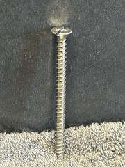 Lot Of 5 Pounds 3 Inch Flat Head Slotted Stainless Steel Deck Screws + 1 Inch