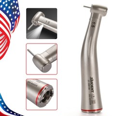 SANDENT Dental 1:5 Ratio LED Contra Angle Handpiece Standard Internal Four Spray