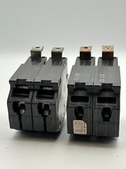 GE RT-660, 20 & 25 Amp, 2-Pole Units, Type THQB Circuit Breaker BUNDLE of 4