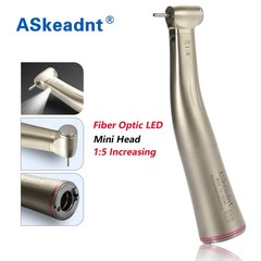 NSK Style Dental 1:5 Increasing Contra Angle Fiber Optic Handpiece E-type Motors