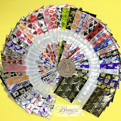 BaggiesSince1987 – 15125 DESIGN ZIP BAGS 500PCS 45 METALLIC DSN MIX, READ DETAIL