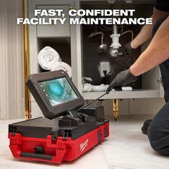 Milwaukee 3154-20 M12 12V 75′ Drain Camera w/ PACKOUT Compatibility – Bare Tool