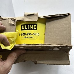 Uline 3” Barricade Caution Tape S-2744 Open Box With Approximately 700 Feet