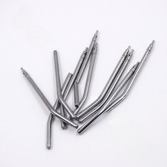 50 Pcs Dental Air Water Triple 3-Way Spray Syringe Metal Spray Nozzle Tips