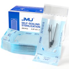 JMU 200Pcs/Box Dental Self-Sealing Sterilization Pouches 2.25″ x 5″