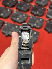 Lot of 20 Square D QO120 Circuit Breakers 20Amp 1 Pole 120/240VAC 10ka Good Cond