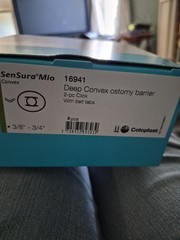 Coloplast SenSura Mio 16941 Deep Convex Pre-Cut Ostomy Barrier 2-Pc
