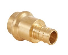 25 PCS EFIELD 1/2″Press X 1/2″ PEX Crimp Coupling Brass Fittings, Lead Free