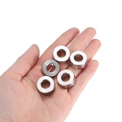 25pcs Stainless Steel Spacer 3/8″ Bore x 3/4″ OD x 3/8″ Length