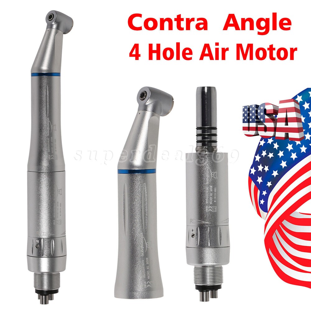 NSK Style Dental Slow Speed Handpiece E-Type Inner Water Spray 4-Hole TP
