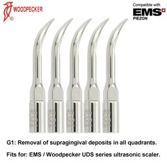 Woodpecker DTE Scaler Tip Endo Periodontal G1 P3 GD4 ED1T fit Acteon Satelec EMS