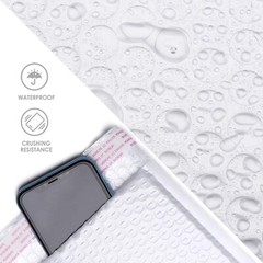 500Pcs Poly Bubble Mailers Padded Envelope Shipping Mailing Bag 8.5×12″ #2 White