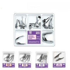Dental Matrix Band Universal Kit of Sectional Contoured Metal Matrices