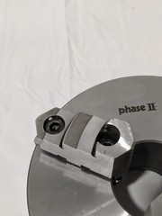 Phase II Manual Lathe Chuck: 8″, 3 Jaw, Self-Centering 559-114