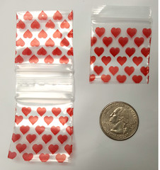 Apple Baggies #1515 1200pcs. Assorted Designs 1.5″ x 1.5″, (12 Packs of 100pcs)