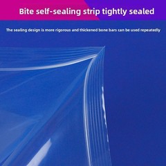 100-400 pcs 5.1″×7.4″ Strong Clear Reclosable Zip Plastic Lock Bags Poly Zipper