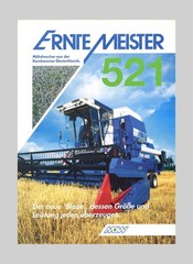 MDW Combine Harvester Harvester 521 Original 1992