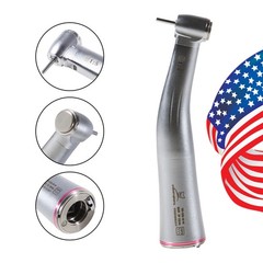Dental Fiber Optic LED 1:1/1:5/1:4.2 45° Increasing Contra Angle Handpiece YB