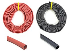 3:1 Dual Wall adhesive Heat shrink, Shrink Wrap tubing 1/4″ 6.4mm black 25 feet
