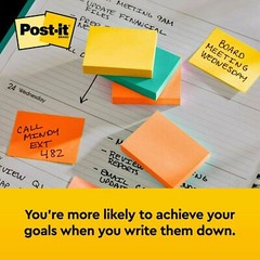 Post-it Mini Notes 1.5×2 in 12 Pads Bright Colors