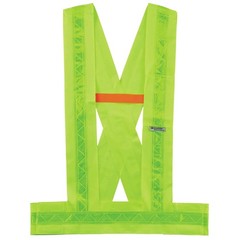 unisex adult Reflective Belt Type O Class 1 Breakaway Sash, Lime, Medium-Larg…