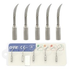 5pcs Woodpecker GD4 Dental Ultrasonic Scaler Piezo DTE Tips Satelec ACTEON NSK