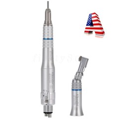 Contra Angulo Dental Low Speed Handpiece Straight Contra Angle Air Motor 4H FDA