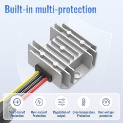 DC 48V 36V to 12V Step Down Converter 10A 120W Waterproof Voltage Regulator
