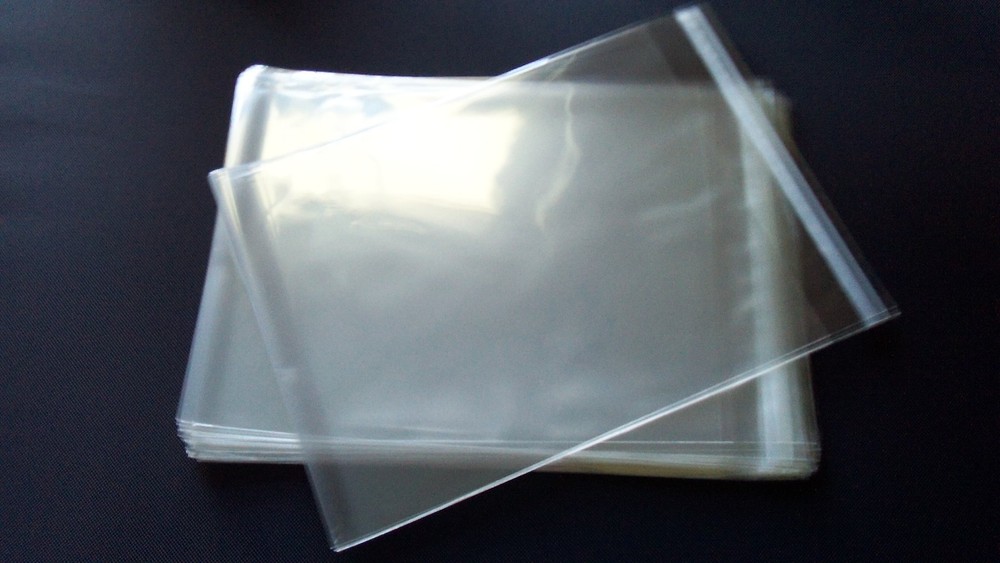 100 Clear Cello Bags, 6 x 9″ Resealable Cellophane OPP Poly Sleeves packing mask