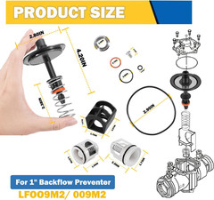 Replace for Watts 009M2 1″ Total Repair Kit – for 1″ 009M2 & 009 LF009 Reduced P