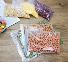 13″x18″ Clear Plastic Bags 4 Mil Extra Thick Zip Lock Seal Resealable Food Grade