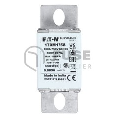 1PC New Eaton BUSSMANN 170M1758 160A 750V Fuse Fast Shipment