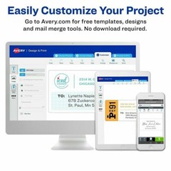 Avery Easy Peel Laser Return Address Labels 2/3″ x 1 3/4″ (5195) PICK YOUR OWN #