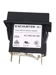 *1 Box of 15* Schurter 4430.2554 TA45-ABTWF200C0-AZM03 Thermal Overload 20A