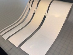 White Reflective Tape Oralite 5700 Type 1 Engineer Grade 0.5″ 1″ 2″ 4″ 6″ Orafol
