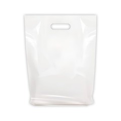 Merchandise Bags, Die Cut Handles, Strong, Durable, and Tear Resistant Bags P…