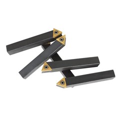 5 PACK 1/2 Inch Indexable Carbide Insert Turning Tool Bit Lathe Set