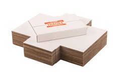 9x6x1.3 inch Shipping Boxes, Easy-Fold Multi-Depth DVD Mailer Box with Fragil…