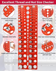 55 Nut and Bolt Thread Checker Thread Checker Standard and Metric