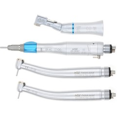 Dental PANA MAX High Speed Push Button Handpieces NSK Type+Low Speed EX203C 2/4H