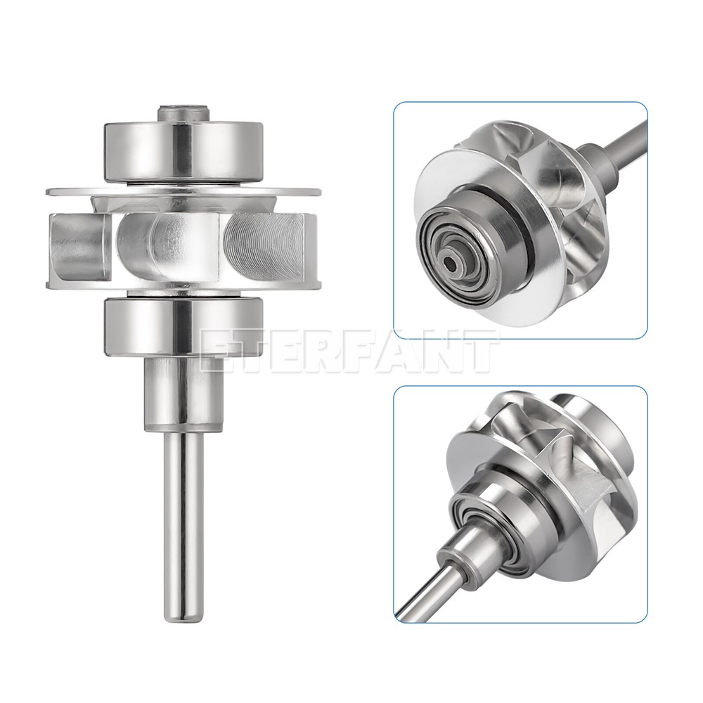 ENTERFANT Dental Turbine Cartridge Rotor Autochuck For Fast Speed Handpiece