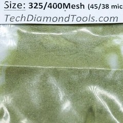 TechDiamondTools Diamond Powder 325 Grit 45-38 Microns, 25 cts = 5 Grams