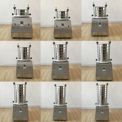 110V 125W 7.87″ Electric Sieve Stainless Steel Vibrating Sifter no Sieve Mesh