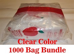 Apple 1010 1″x1″ Plastic Bags Baggies Jewelry Ziplock Zipper Stamp Bags lot