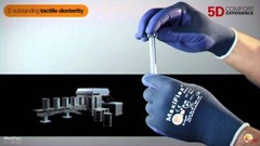 12- MaxiFlex THIN LIGHWEIGHT Nitrile Grip Palm Coated PROTECTIVE WORK GLOVES SML