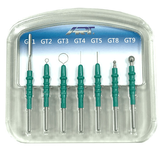 Bonart Green Electrode Tips ART 7 PCS SE -E1 Electro GT1 GT2 GT3 GT4 GT5 GT8 GT9