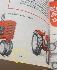 Vtg 1950’s? Massey Harris Tractor Equipment Buyer’s Guide Sales Catalog Book